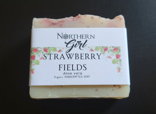 Strawberry Fields Soap Aloe vera